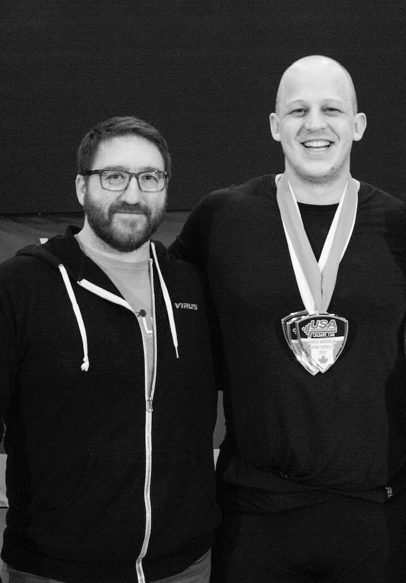 With Max Aita at the North American Finals, 2023