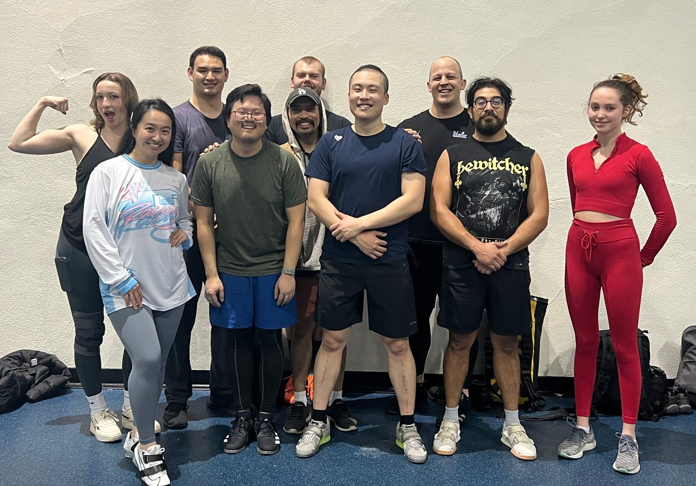 UCLA Weightlifting students, 2024